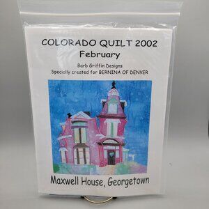 Colorado Quilt Block Pattern 2002 Maxwell House Georgetown Bernina Of Denver